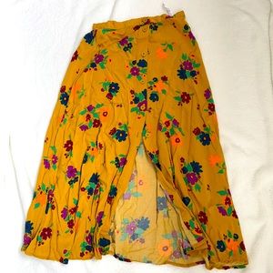 Floral skirt from Zara